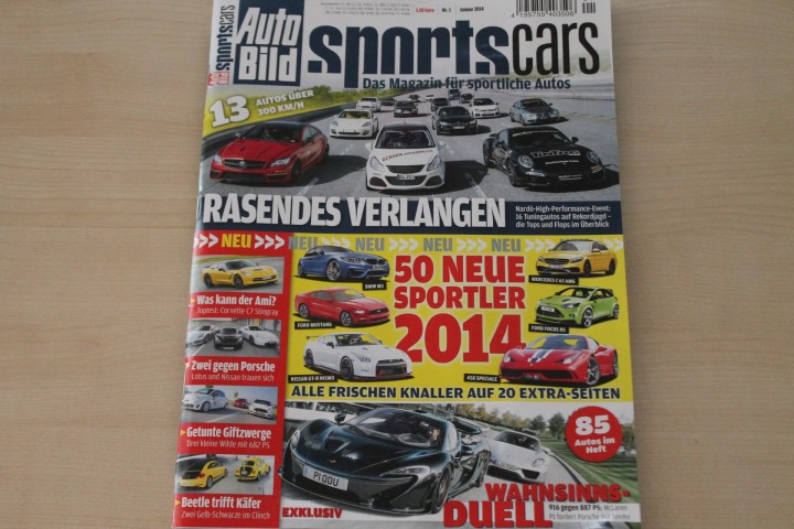 Auto Bild Sportscars 01/2014